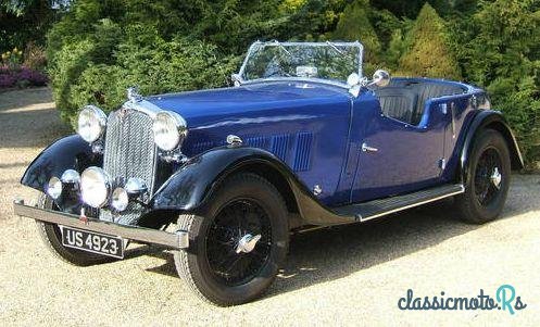 1934' Rover Speed Fouteen Tourer photo #3