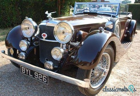 1934' Alvis Speed 20 Sc Vdp photo #2