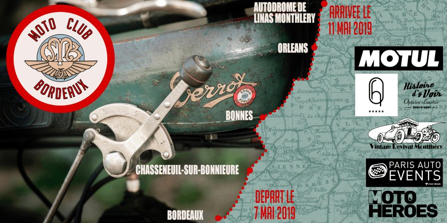 570 km en motos des années 30 jusqu’au Vintage Revival Montlhéry : le pari (fou) du Moto-Club Bordeaux !