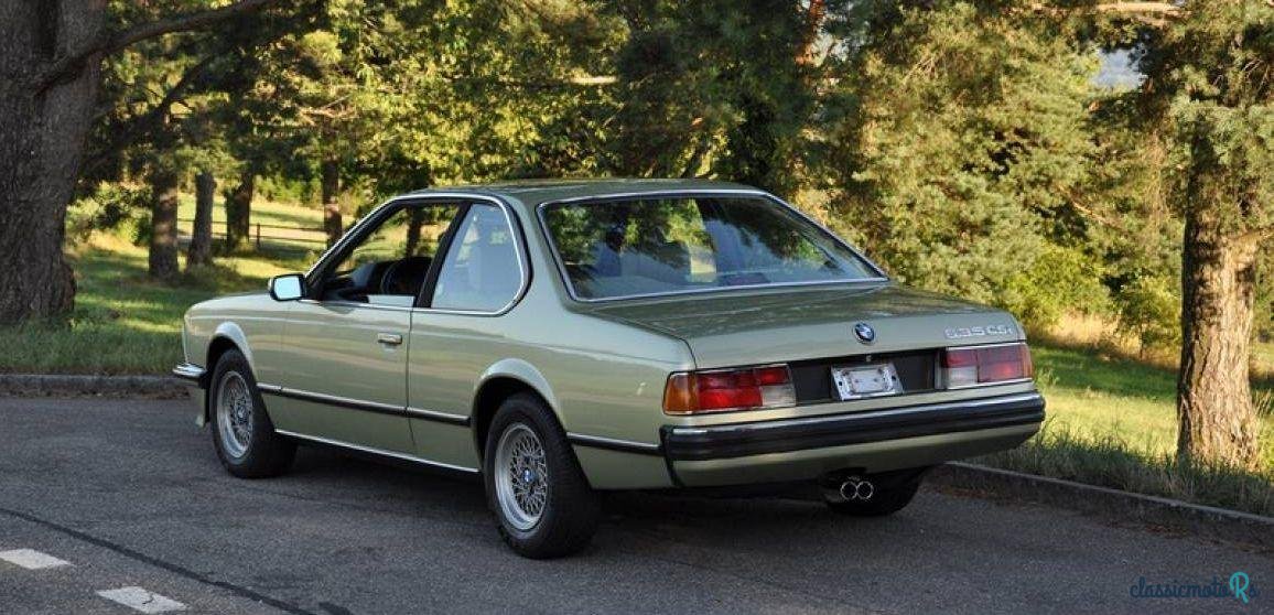 1980' BMW 635 photo #2