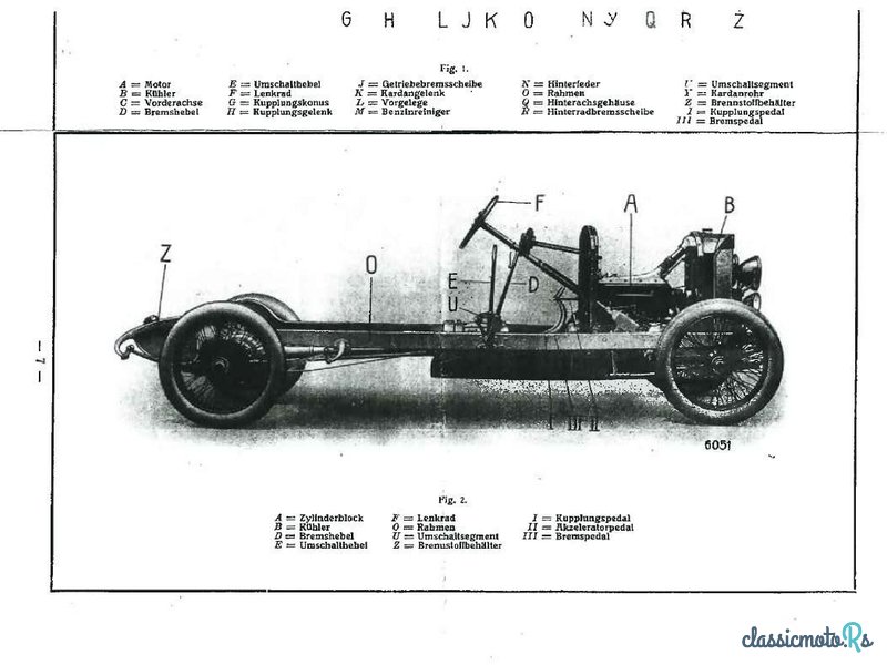 1921' Benz 10/30 Ps photo #5