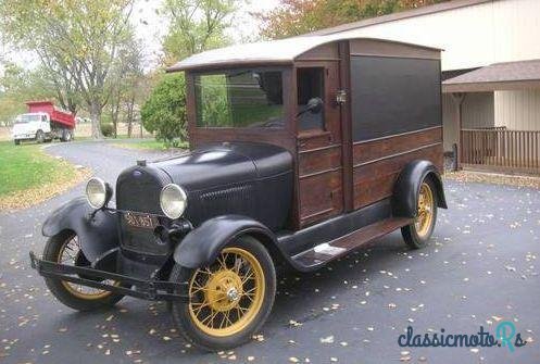 1929' Ford Model A Hearse photo #1