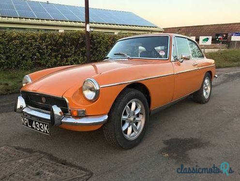 1972' MG Mgb Gt Bgt photo #3
