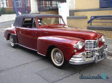 1947' Lincoln Continental Convertible photo #1