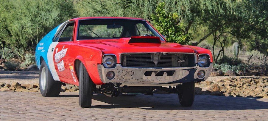 1969 AMC AMX Is a 1-of-52 Super Stock Monster in Pristine Condition, Sounds Vicious