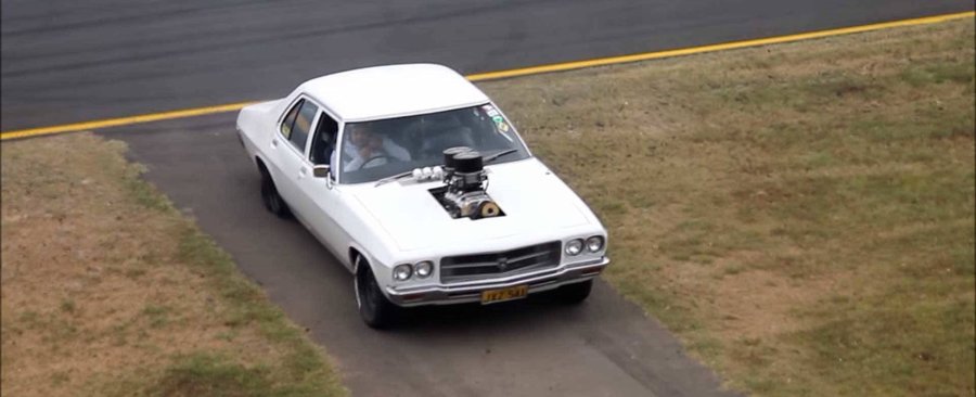 See This 800 Hp Holden Shred Tires With Impressively Long Burnout