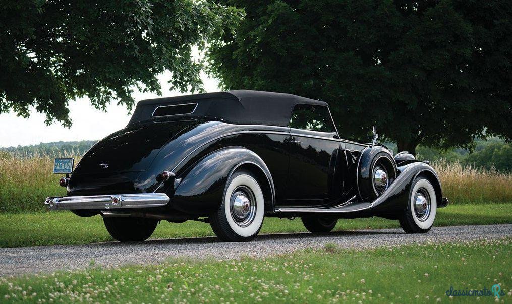1937' Packard Twelve Convertible Victoria photo #3