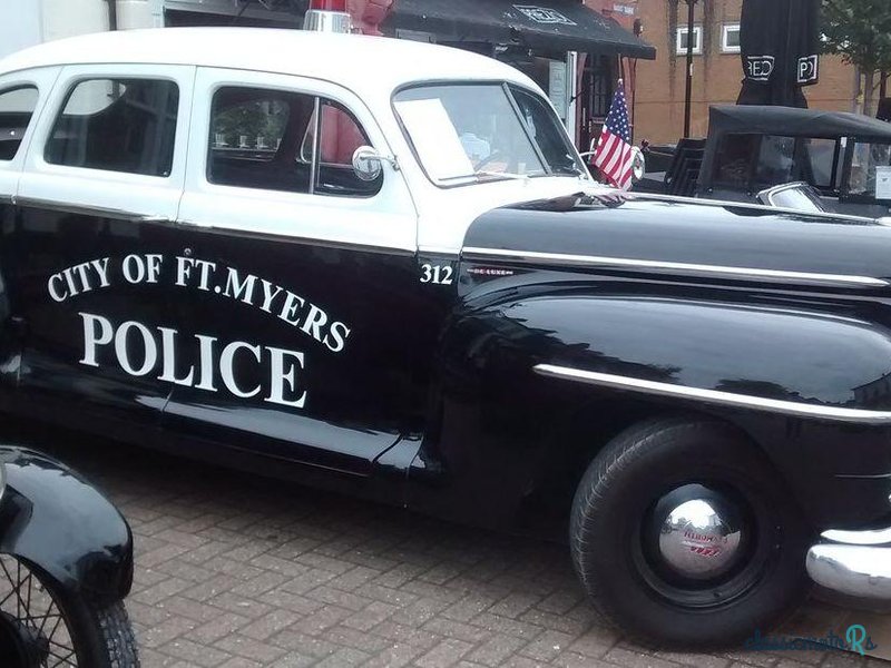 1948' Plymouth P15 Police Package photo #2