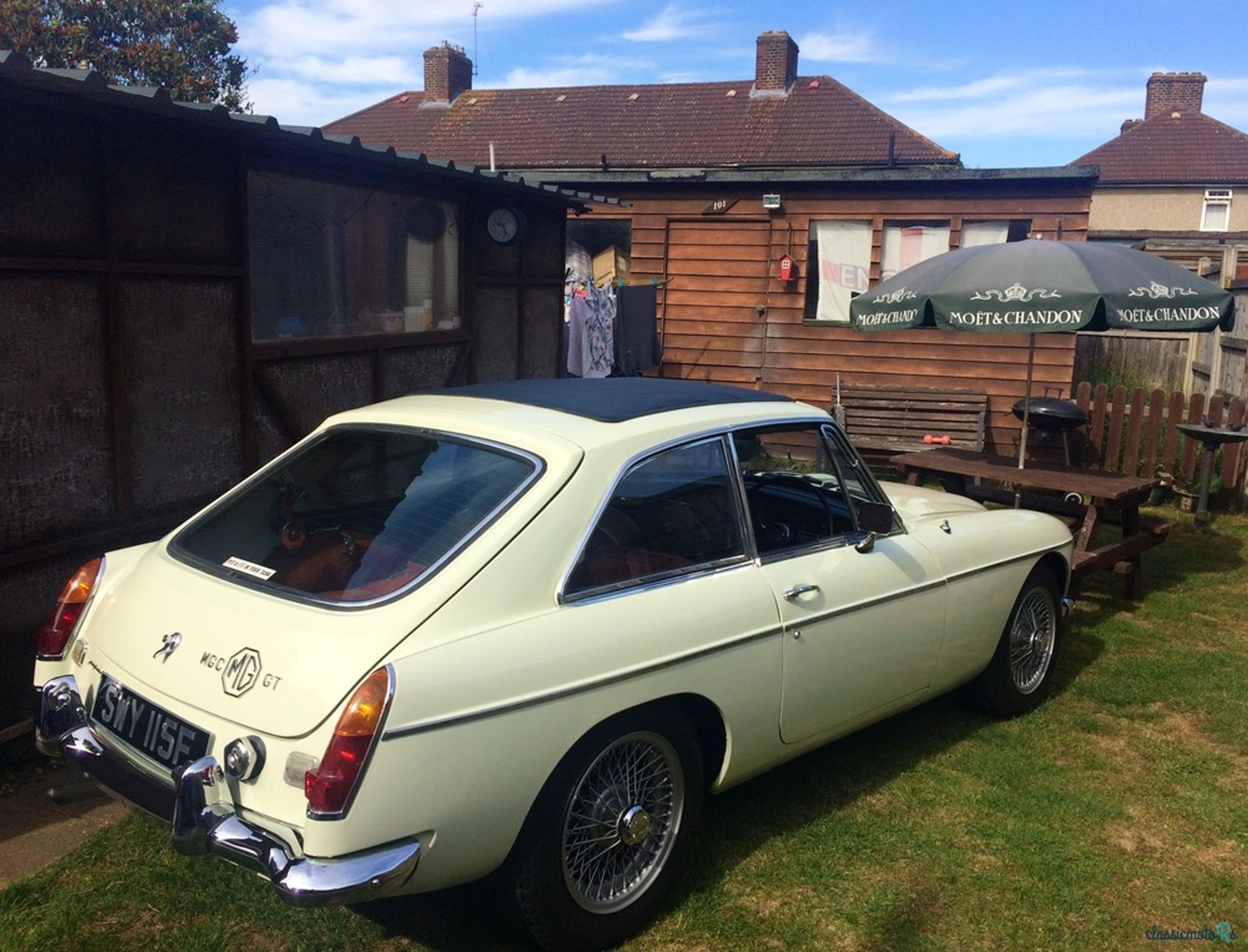 1968' MG MGC photo #1