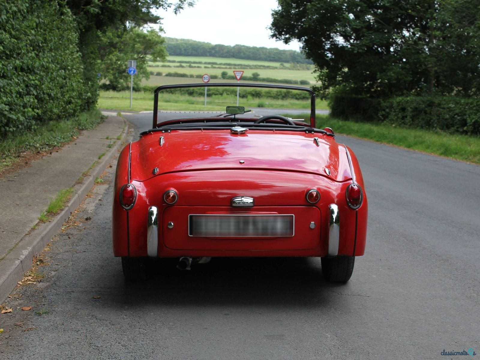 1956' Triumph TR3 photo #2