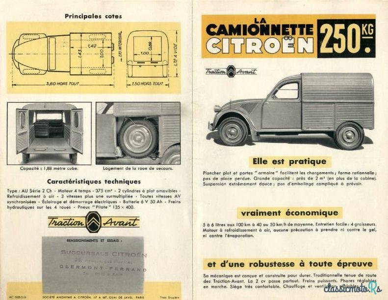 1959' Citroen 2CV Azu photo #2