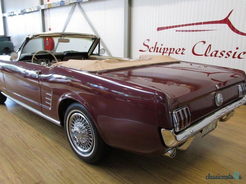 1966' Ford Mustang 289 V8 Cabrio photo #3