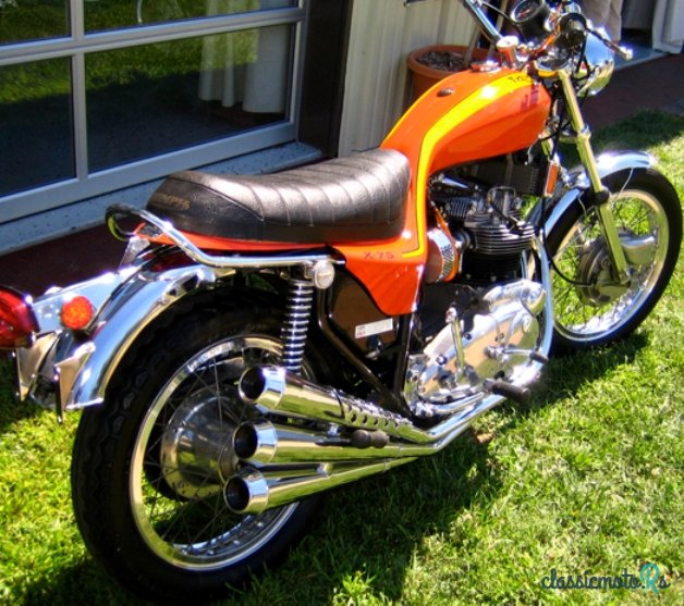 1972' Triumph X-75 photo #2