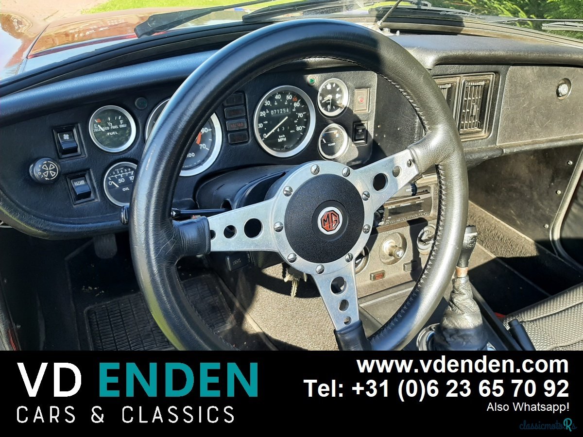 1980' MG MGB 1.8 Roadster photo #5