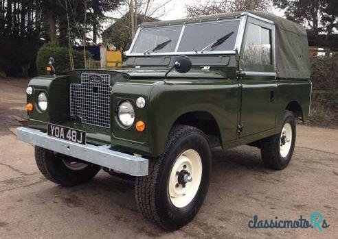 1971' Land Rover Series 2 A Swb 2.25 Petrol photo #6