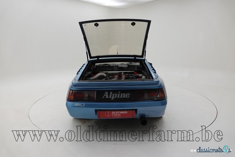 1988' Alpine GTA D501-100 V6 Turbo '88 CH2073 photo #7