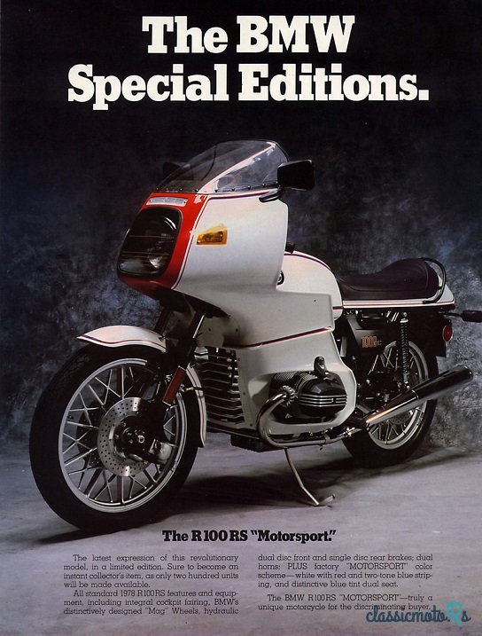 1978' BMW R100 photo #7