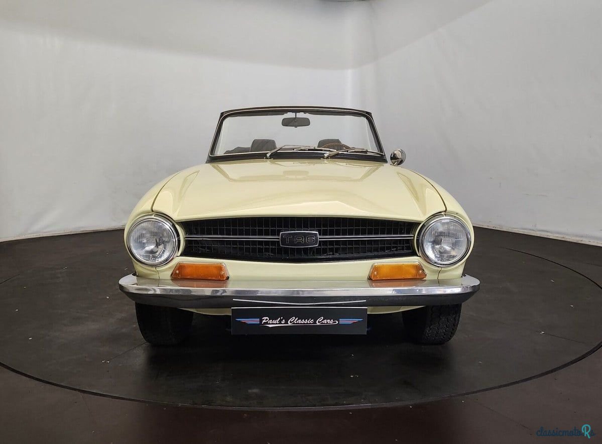 1972' Triumph TR6 photo #6
