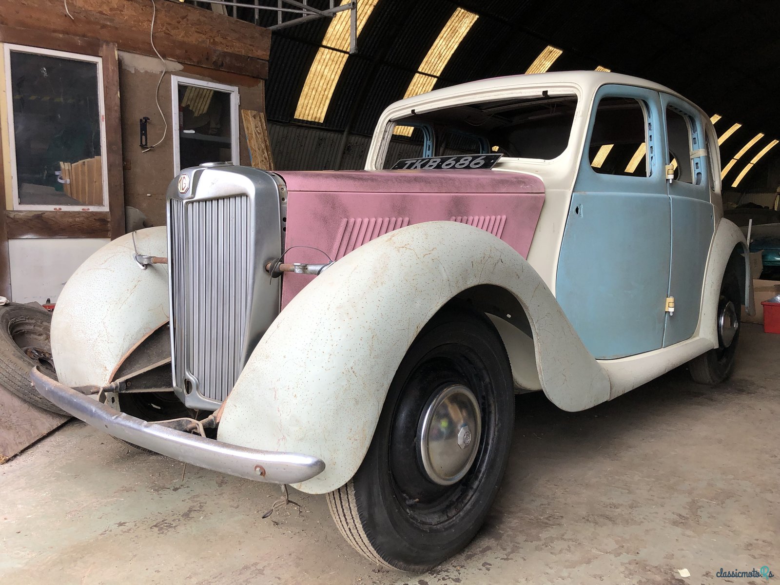 1955' MG Y Type photo #1