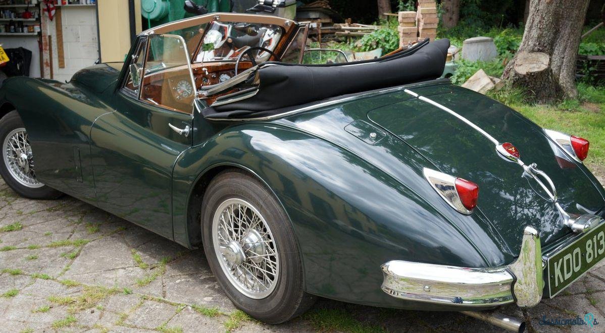 1956' Jaguar Xk140 Dhc photo #4