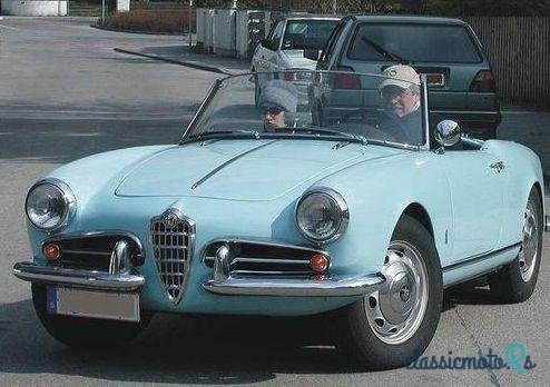 1959' Alfa Romeo Giulietta Spider photo #2