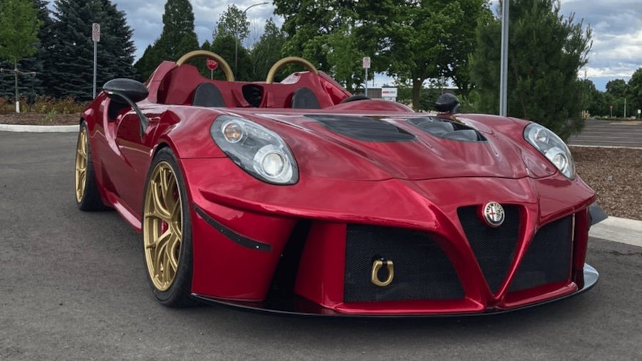 Alfa Romeo 4C Speedster custom