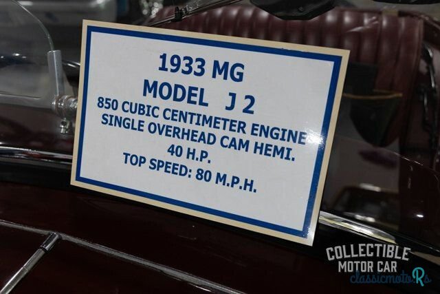 1933' MG J2 photo #2