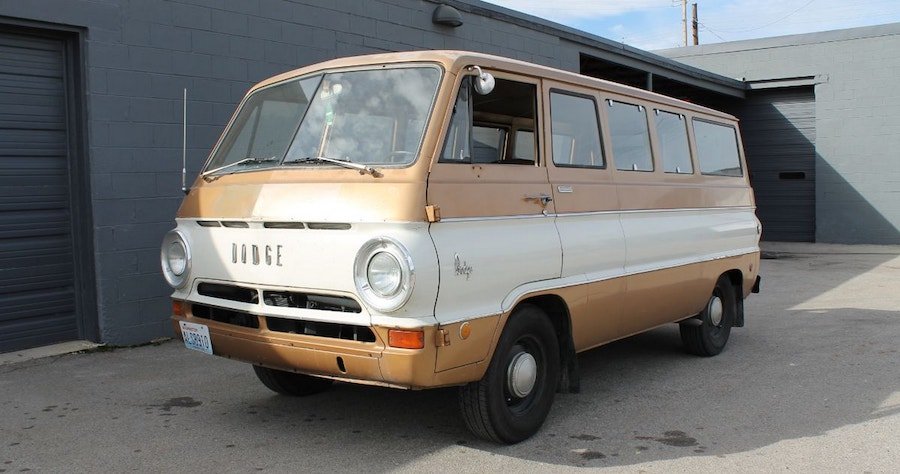 Ultimate Restomod Van? HEMI-Swapped '69 Dodge A108 Brings New Tech to Old-School Cool