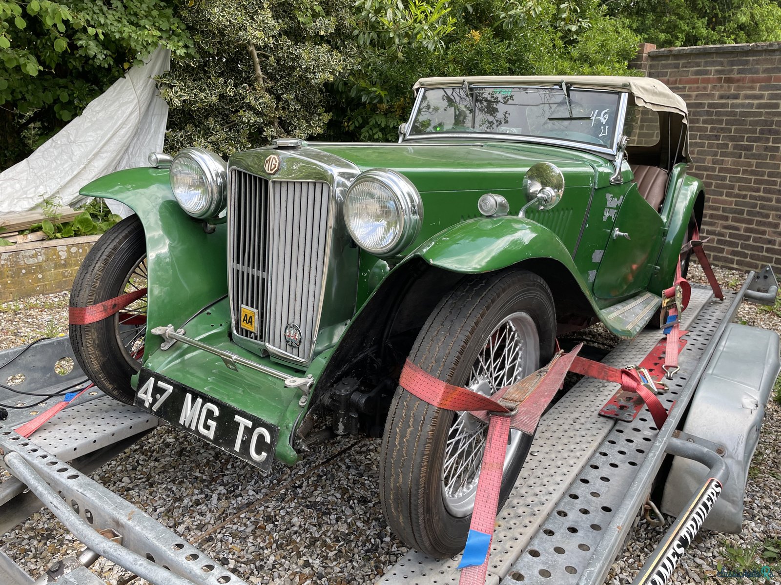 1947' MG TC photo #1
