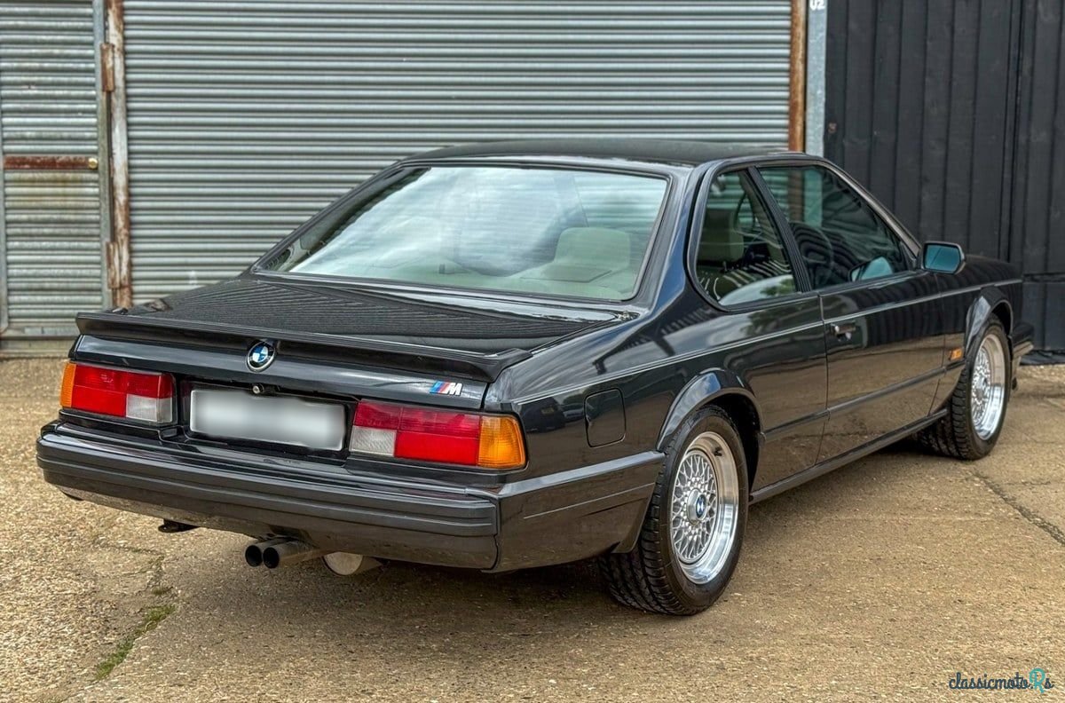 1989' BMW 6 Series photo #5