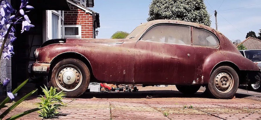 Very Rare 1954 Bristol 403 Emerges After 51 Years in Storage