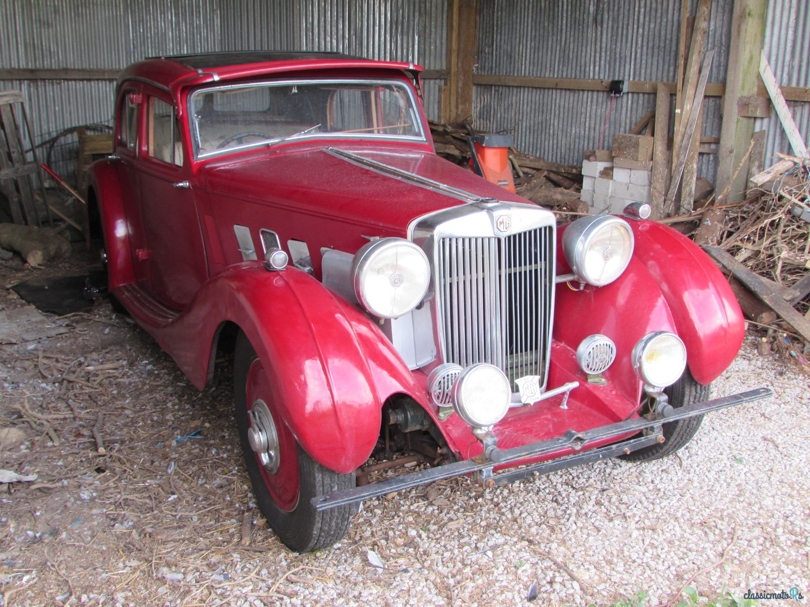 1936' MG Sa for sale. Cornwall