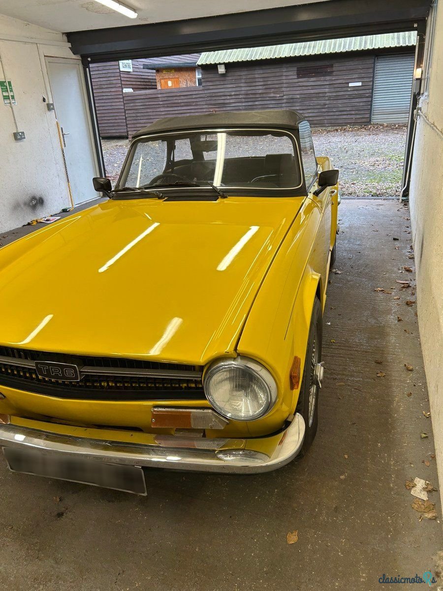 1973' Triumph TR6 photo #3