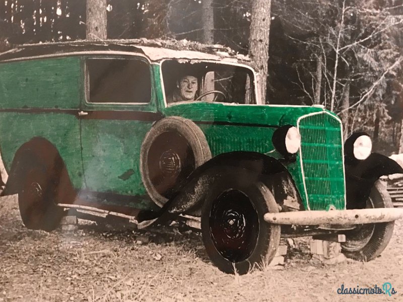 1938' Opel P4 Delivery Lieferwagen photo #1