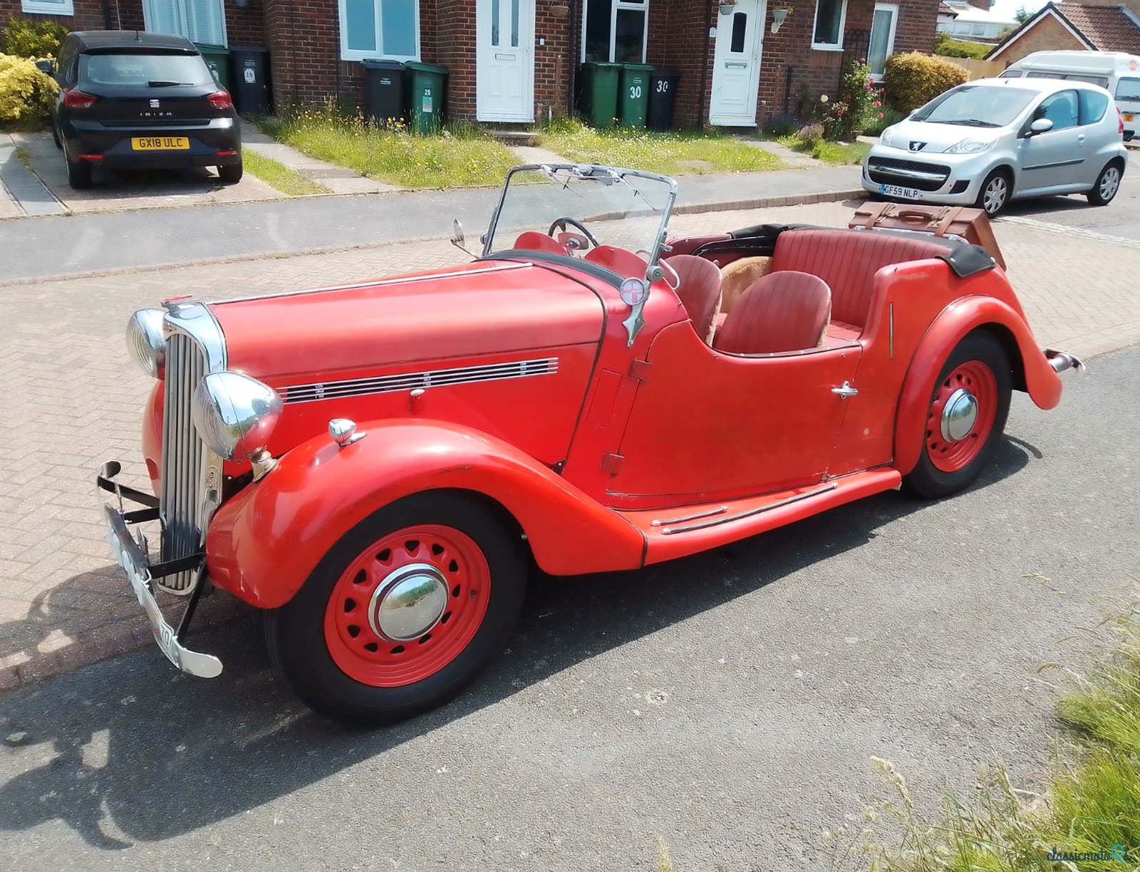 1947' Singer 9A Roadster photo #4