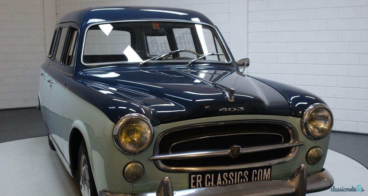 1959' Peugeot 403 Commerciale photo #4