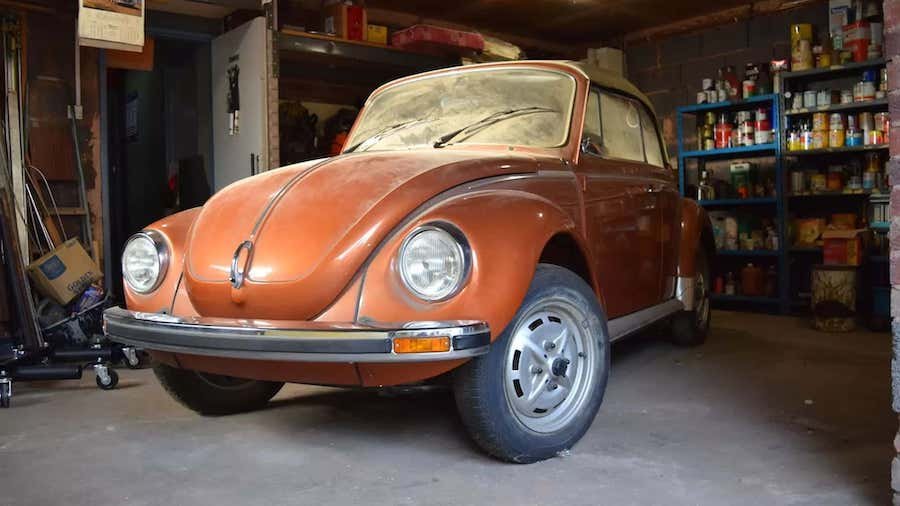 В Великобритании найден 44-летний Volkswagen Beetle с нулевым пробегом