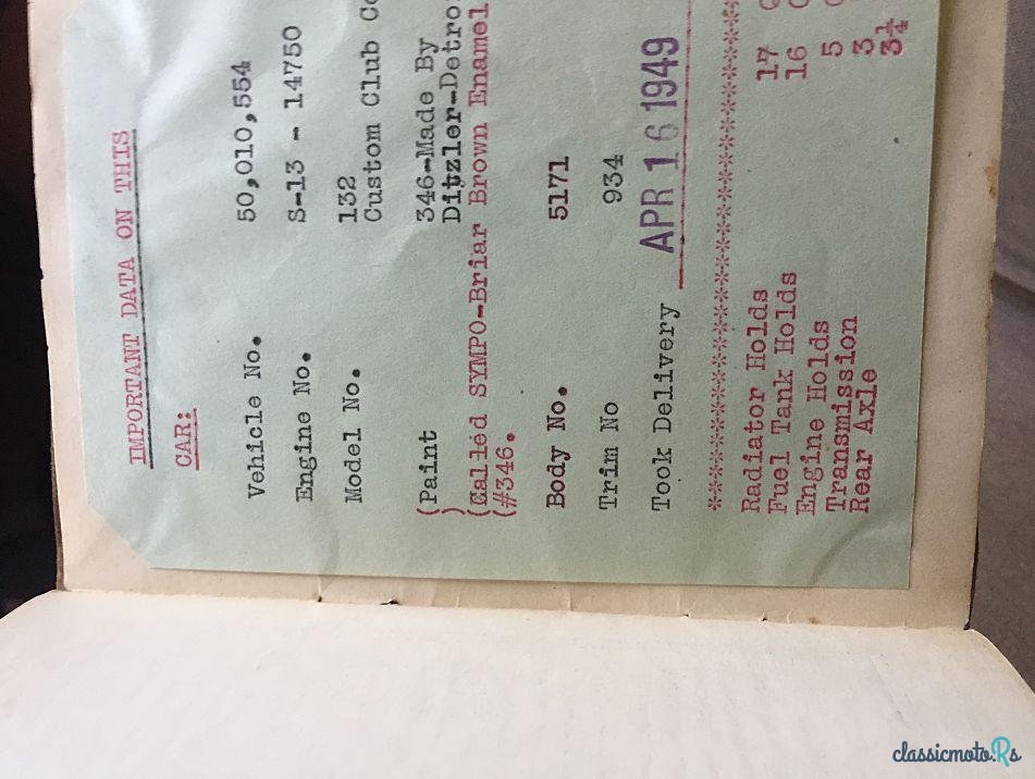 1949' DeSoto Custom photo #3