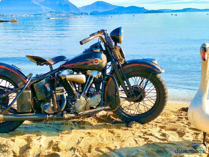 1938' Harley-Davidson knucklehead photo #3