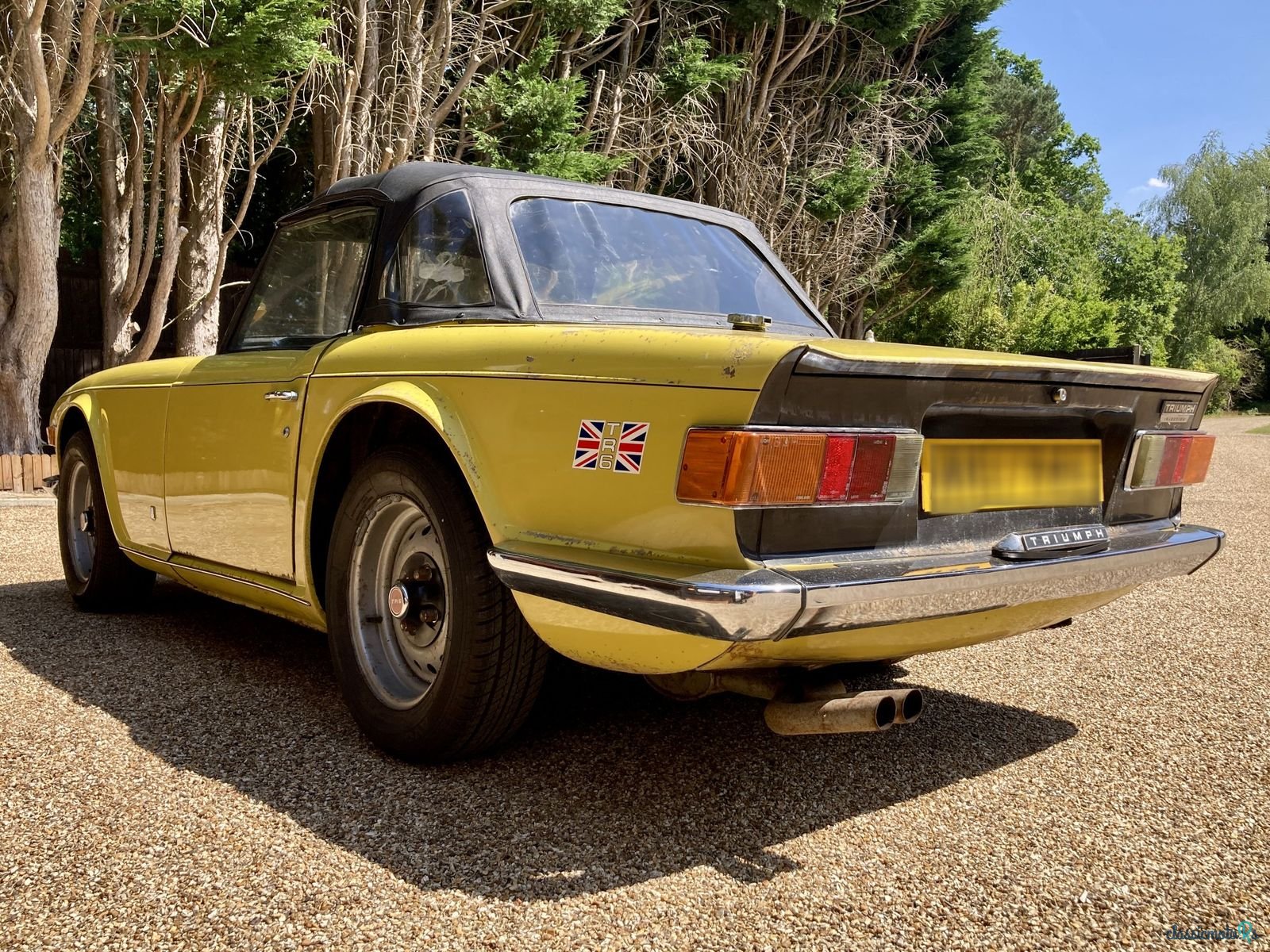 1972' Triumph TR6 photo #4