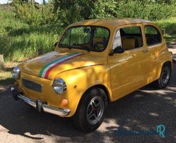 1974' Fiat Yellow And Black photo #2