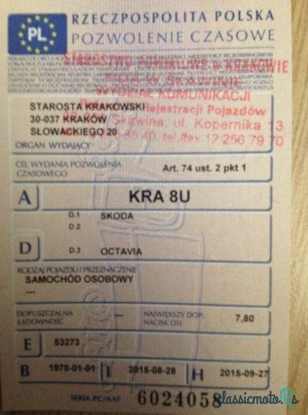 1970' Skoda Octavia photo #4