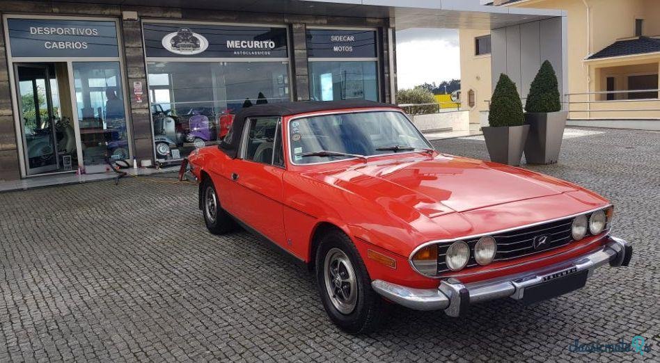 1974' Triumph Stag 3.0 V8 Nacional photo #3