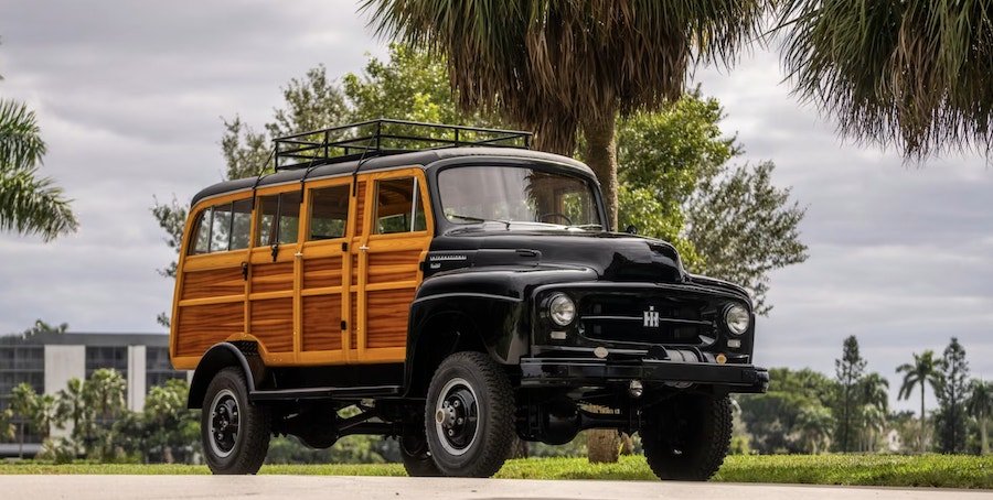1954 International Harvester Woody Used to Carry America's Nuclear Missile Handlers