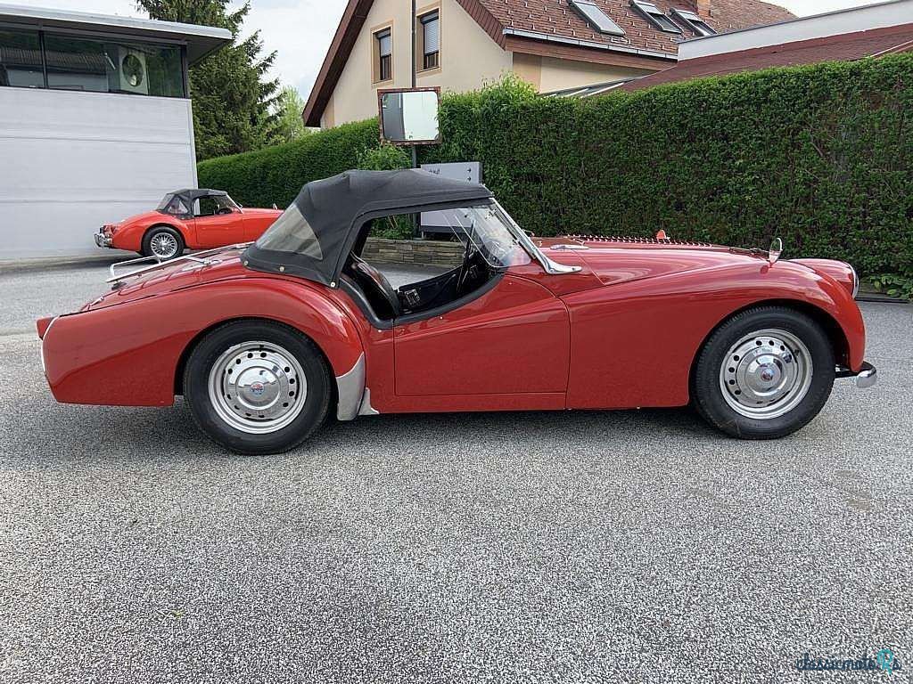 1956' Triumph TR2 photo #4