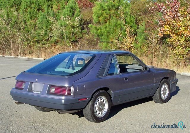 1985' Mercury Capri photo #2