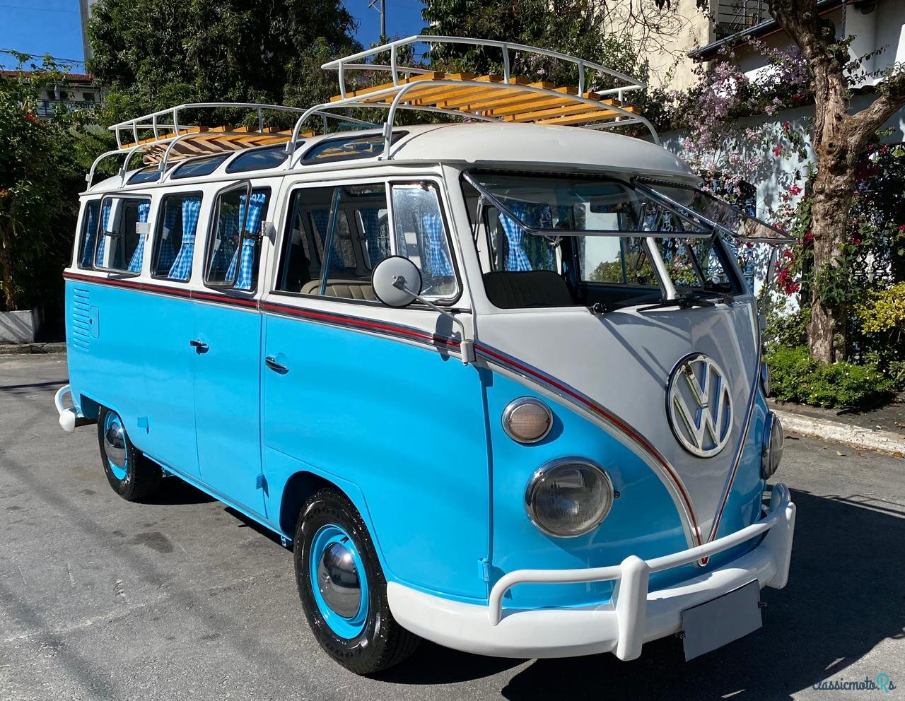 1973' Volkswagen Pickup T1 SAMBA REPLICA photo #3