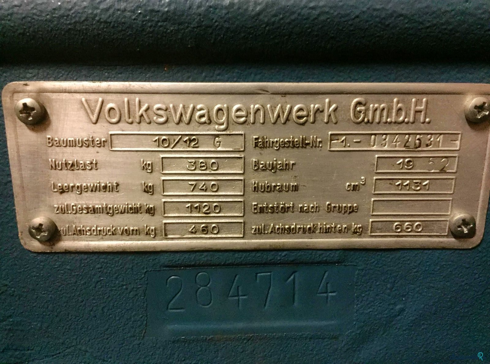 1952' Volkswagen Beetle photo #3