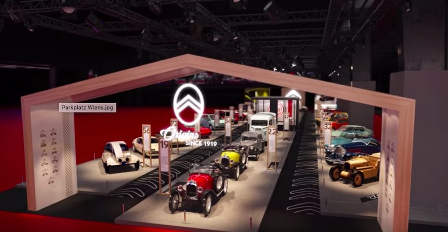 Rétromobile 2019 : Citroën dévoile son stand en 3D