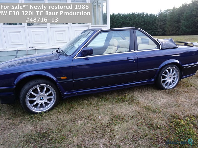 1989' BMW 320I Tc Baur photo #1